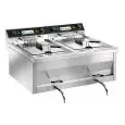 Friggitrice elettrica professionale da banco Amitek FC120 linea FUNNY
