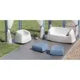 SALOTTO DA GIARDINO - MOD. SUGAR - STRUTTURA IN POLIETILENE - NORMA CE