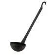 Mestolo Nero in Poliammide - PADERNO - Codice 12970-12 - Diametro 12 cm - Imballo confezione da n. 1 Unità