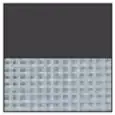 Finitura telaio colore grigio, finitura rete colore grigio