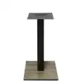 Base - colore nero - Colonna nero/bianco - Modello 225-HPQ-403-nero-blue-wood