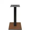 Base - colore nero - Colonna nero/bianco - Modello 225-HPQ-403-nero-copper