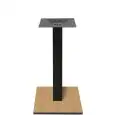 Base - colore nero - Colonna nero/bianco - Modello 225-HPQ-403-nero-urban-teak