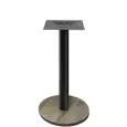 Base - colore nero - Colonna nero/bianco - Modello 227-HPR-403-nero-blue-wood