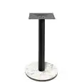 Base - colore nero - Colonna nero/bianco - Modello 227-HPR-403-nero-karara