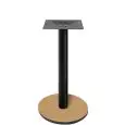 Base - colore nero - Colonna nero/bianco - Modello 227-HPR-403-nero-urban-teak
