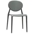 SEDIA GIO - MOD. 2315 - STRUTTURA IN POLIPROPILENE RICICLABILE RINFORZATO FIBRA DI VETRO IN AIR MOULDING - PER USO INTERNO ED ESTERNO - IMPILABILE - DIM. cm L 49 x P 50 x H 84 - NORMA CE