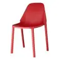 SEDIA PIU' - MOD. 2336 - SEDILE E SCHIENALE IN TECNOPOLIMERO - PER USO INTERNO ED ESTERNO - IMBALLO IN SCATOLA - IMPILABILE - DIM. cm L 53 x P 54 x H 82 - NORMA CE