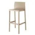SGABELLO KATE - MOD. 2346 - STRUTTURA IN TECNOPOLIMERO - PER USO INTERNO ED ESTERNO - IMPILABILE FINO A NOVE PEZZI - ALTEZZA SEDUTA cm 65 - DIM. cm L 47,5 x P 46,5 x H 87,5 - NORMA CE