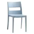 SEDIA SAI GO GREEN - MOD. 2376 - STRUTTURA IN TECNOPOLIMERO RICICLATO - PER USO INTERNO ED ESTERNO - IMPILABILE - DIM. cm L 48 x P 51 x H 82 - NORMA CE