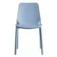 SEDIA GINEVRA GO GREEN - MOD. 2377 - SEDILE E SCHIENALE IN TECNOPOLIMERO RICICLATO - PER USO INTERNO ED ESTERNO - IMPILABILE - DIM. cm L 48 x P 56 x H 86 - NORMA CE