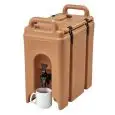CONTENITORE ISOTERMICO IN POLIETILENE - MOD. 250LCD - PER TRASPORTO DI BEVANDE ED ALIMENTI LIQUIDI - CALDE O FRESCHE - CAPACITA' Lt. 9,4 - DIM. cm L 42 x P 23 x 46,7 H - NORMA CE
