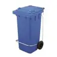 Bidone Raccolta Differenziata Blu in Polietilene - SSS - Codice 1 - Capacità 120 lt  - Imballo confezione da n. 1 Unità