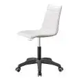 SEDIA ZEUS POP CON RUOTE - MOD. 2656 - TELAIO NERO - SCOCCA IMBOTTITA CON ANIMA IN POLICARBONATO ANTISHOCK - SEDIA GIREVOLE REGOLABILE IN ALTEZZA CON PISTONE A GAS - PER USO INTERNO - DA ASSEMBLARE - DIM. cm L 58 x P 58 x H 82/95 - NORMA CE