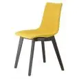 SEDIA NATURAL ZEBRA POP - MOD. 2806 POP - SCOCCA IMBOTTITA CON ANIMA IN POLICARBONATO ANTISHOCK - TELAIO IN FAGGIO NATURALE, FAGGIO SBIANCATO O FAGGIO WENGE' - PER USO INTERNO - DA ASSEMBLARE - DIM. cm L 48 x P 51 x H 82 - NORMA CE