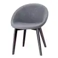POLTRONA NATURAL GIULIA POP - MOD. 2828 - SCOCCA IMBOTTITA - GAMBE IN FAGGIO NATURALE O FAGGIO WENGE' - ANIMA IN TECNOPOLIMERO - PER USO INTERNO - RIVESTIMENTO NON SFODERABILE - DIM. cm L 61 x P 59 x H 80 - NORMA CE