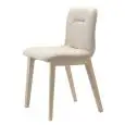 SEDIA NATURAL ALICE POP - MOD. 2849 - STRUTTURA IN FAGGIO SBIANCATO - SCOCCA IMBOTTITA - PER USO INTERNO - DA ASSEMBLARE - DIM. cm L 46 x P 51 x H 84 - NORMA CE