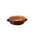 Casseruola in Terracotta - VULCANIA Linea TERRACOTTA - Capacità 6 lt - Diametro 16 cm - Altezza cm 5 - Imballo confezione da n. 1 Unità