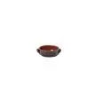 Tegame in Terracotta - VULCANIA Linea TERRACOTTA ECO - Capacità 4 lt - Diametro 13 cm - Altezza cm 5 - Imballo confezione da n. 1 Unità