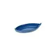 Piatto Barchetta Blu - VULCANIA Linea MARIS - Dimensioni cm 20x10 - Altezza 4 - Imballo confezione da n. 6 Unità