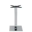 Base - colore alluminio - Struttura in acciaio inox cromato, piedini regolabili - Modello 364-6032C