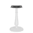 Base - colore bianco - Struttura in ghisa verniciata, piedini regolabili - Modello 366-313W-01