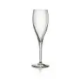 Calice Flute  - BORMIOLI LUIGI Linea DREAM - Codice C98 - 10317/02 - Capacità 142 cl 4  3/4 z - Diametro 60 mm - Altezza mm 190 - Imballo confezione da n. 6 Unità