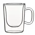 C/2 Tazza Caffè  - BORMIOLI LUIGI Linea ETIOPIA - Codice RM383 - 10661/01 - Capacità 85 cl 2  3/4 z - Diametro 62 mm - Altezza mm 80 - Imballo confezione da n. 1 Unità