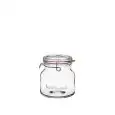 Vaso  - BORMIOLI LUIGI Linea LOCK-EAT - Codice 12162/01 - Capacità 15 lt 50  3/4 z - Diametro 145 mm - Altezza mm 155 - Imballo confezione da n. 6 Unità