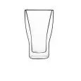 Bicchiere Latte  - BORMIOLI LUIGI Linea THERMIC GLASS - Codice RM376 - 10355/01 - Capacità 34 cl 11  1/2 z - Diametro 89 mm - Altezza  150 - Imballo confezione da n. 2 Unità