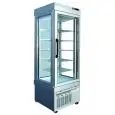 VETRINA REFRIGERATA PER PASTICCERIA E GELATERIA - MOD. TEK/18 - STRUTTURA ESTERNA IN ALLUMINIO ANODIZZATO - VETRO BASSO EMISSIVO - TEMP. °C +5/-25 - ALIMENTAZIONE MONOFASE - REFRIGERAZIONE VENTILATA - VETRO ESPOSITIVO A SCELTA SU 1, 2 ,3 o 4 LATI - DIM. C