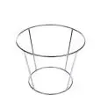 Supporto Per Piatto  in Ferro Cromato - FILTEX - Codice 298 - Dimensioni cm 28x20 - Altezza cm 20 - Imballo confezione da n. 1 Unità