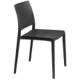 Sedia - colore nero - Struttura in polipropilene - Modello 462-S03-nero