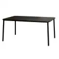TAVOLO RETTANGOLARE DA INTERNO ED ESTERNO YARD - MOD. 505 - PIANO IN ALLUMINIO - DIM. cm L 160 x P 97,5 x H 74 - PESO KG 19,40 - NORMA CE