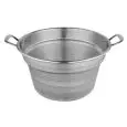 Caldaia Con Maniglie in alluminio - PENTALUX - Codice 21 - Capacità 45 lt - Diametro 26 cm - Altezza 15 - Imballo confezione da n. 1 Unità