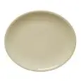 Piatto Ovale Crema - SATURNIA Linea SIVIGLIA - Diametro 28 cm - Imballo confezione da n. 10 Unità