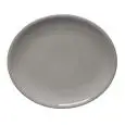 Piatto Ovale Grigio - SATURNIA Linea SIVIGLIA - Diametro 28 cm - Imballo confezione da n. 10 Unità