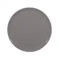 Piatto Pizza Grigio - SATURNIA Linea NAPOLI - Diametro 33 cm - Imballo confezione da n. 6 Unità