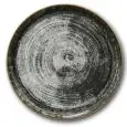 Piatto Pizza Black Round Z07 - SATURNIA Linea NAPOLI - Diametro 31 cm - Imballo confezione da n. 6 Unità