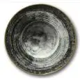 Pasta Bowl K Black Round Z07 - SATURNIA Linea NAPOLI - Diametro 27,5 cm - Imballo confezione da n. 6 Unità