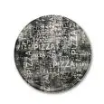 Piatto Pizza Black & White Z70 - SATURNIA Linea NAPOLI - Diametro 31 cm - Imballo confezione da n. 6 Unità