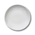 Piatto Fondo Siviglia  - SATURNIA Linea SEGMENTI BIANCO - Diametro 22 cm - Imballo confezione da n. 12 Unità