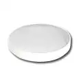 Piatto Piano Nordic Oslo  - SATURNIA Linea SEGMENTI BIANCO - Diametro 28 cm - Imballo confezione da n. 6 Unità