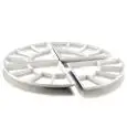 Piatto Bourguignon 5 Scomparti  - MPS Linea COMPLEMENTI - Codice 1151370 - Dimensioni cm 37x26 - Imballo confezione da n. 4 Unità