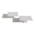 Alzata Gn 1/2 Bianco in Porcellana - MPS Linea ARDESIA GN - Codice 1998320 - Dimensioni cm 32.5x26.5 - Altezza cm 75 - Imballo confezione da n. 1 Unità