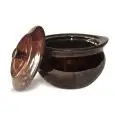 Casseruola Con Coperchio Marrone - MPS Linea STONEWARE - Codice ST35112 - Diametro 11,5 cm - Altezza cm 55 - Imballo confezione da n. 6 Unità