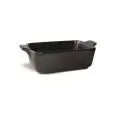 Tegame Rettangolare Nero Matt - MPS Linea STONEWARE - Codice ST_10139 - Dimensioni cm 13x8.2 - Imballo confezione da n. 6 Unità