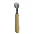 Rotella Tagliapasta Dentata  in Legno/Inox - ELETTRO CENTER - Codice 2 - Diametro 3,6 cm - Imballo confezione da n. 1 Unità