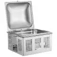 Chafing Dish Quadro 2/3  - PINTI - Codice 30595533 - Dimensioni cm 46x40 - Altezza cm 26 - Imballo confezione da n. 1 Unità