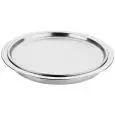 Piatto Affettati Refrigerante in Inox - PINTI - Codice 50952552 - Diametro 47,5 cm - Altezza cm 5 - Imballo confezione da n. 1 Unità